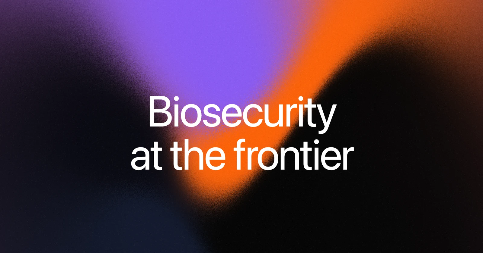 Official graphic accompanying the Grok biological-safety evaluation.